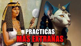 9 PRACTICAS Extrañas del ANTIGUO EGIPTO  tio curioso