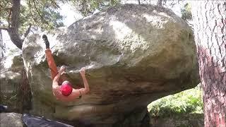 Fontainebleau - Rocher des Demoiselles Est - Le Retour du Bonobo 7B