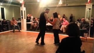 Jill and Steve Woodard shag dance
