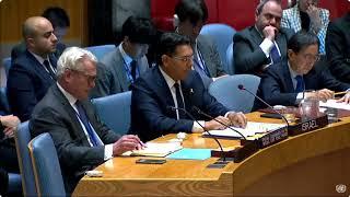 "The Land of Israel has been our homeland for over 3000 years." Danny Danon at UN Security Council