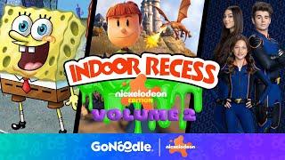 Indoor Recess: Nickelodeon Edition VOLUME 2 | High Energy Extended Movement For Kids | GoNoodle