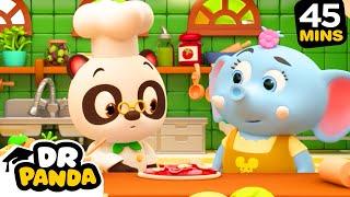 ‍ Pizza Chef Dr. Panda + More | Cartoons  for Kids! | NEW COMPILATION | Dr. Panda 