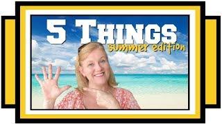 5 Things I Won't Spend Money On: Summer Edition || Wendy Valencia, Free to Frugal & Kristen Marie