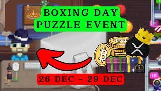 Rollercoin | Boxing Day Puzzle Event | FREE Play to Earn Crypto Game