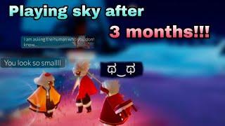 Playing sky after 3 months  | Sky children of the light