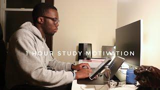 1-Hour Study With Me Session  | R + B & Soul Music | Pomodoro Technique