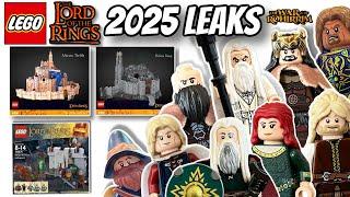 LEGO Lord of the Rings 2025 Leaks + I BUILT War of the ROHIRRIM!