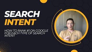 4 Types Of Search Intent For eCommerce SEO | Kai Cromwell