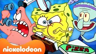 SpongeBob-marathon met KLASSIEKE AFLEVERINGEN | Compilatie van 240 minuten | Nickelodeon Nederlands