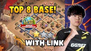 TOP 8 TH16 WORLD CHAMPIONSHIP BASE WITH LINK | TH16 WAR BASES 2024 | CLASH OF CLAN.