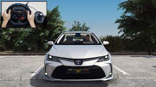 Toyota Corolla 2020 - GTA 5 with Steering Wheel - Logitech G29 Gameplay