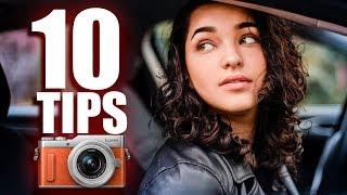 10 Buenos CONSEJOS para mejorar tus RETRATOS! Tips de Fotografía