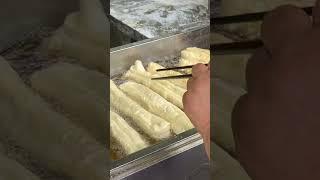 Delicious! Handmade fried dough sticks. #food #foodie