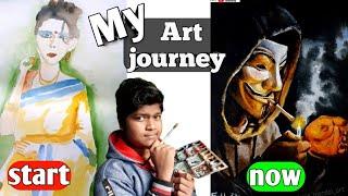 My Art journey (9 years)/ 1000+ drawings /All drawing tour / Art challenge/ #drawing #artwork #Art