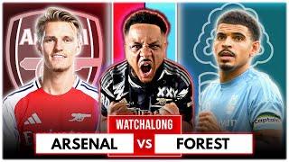 Arsenal 3-0 Nottingham Forest | Premier League | Watchalong W/ Troopz