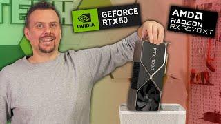 2025 UUDET NÄYTÖNOHJAIMET! GeForce RTX 50 & Radeon RX 9070