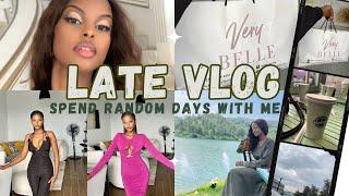 LATE VLOG: BTS SESA’s Music video| Trying on VERYBELLE FITS| Hanging w/ friends