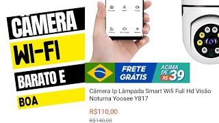 MELHOR CÂMERA WIFI ÓTIMO PREÇO FIQUEI SURPRESO