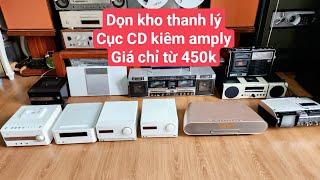 Dọn kho thanh lý cục CD kiêm amply giá cực tốt Lh,0967874679 ship hàng toàn quốc