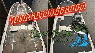 Shortdecorte Marine Carpet Replacement - 21ft Nitro Boat- Making Boat Carpet Great Again!