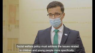 Danilo Šaranović MP in the Parliament of Montenegro − DCG on poverty I UNICEF Montenegro