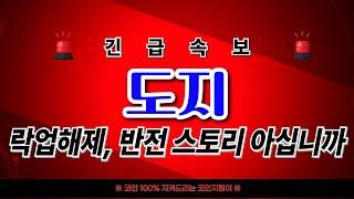 [ 도지코인 전망 ] 락업해제의 반전 스토리를 아십니까? 놀라자빠지지마십시오!