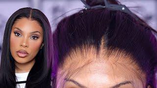 OMG!!! THIS IS THE MOST NATURAL  HAIRLINE | REALISTIC LACE FRONT WIG