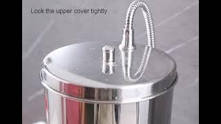 Automatic water supply gravity water filter