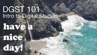 Digital Studies 101: Digital Culture