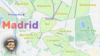 TOP 7 Madrid Neighborhoods plus a HIDDEN GEM