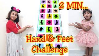 Awesome Hand and Feet Challenge/Awesome Indoor Game for Kids