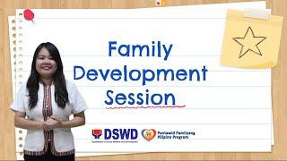 Family Development Session of Pantawid Pamilya