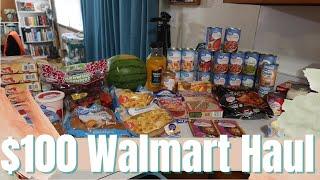 $100 Walmart Grocery Haul & Meal Plan | Family of 4 | March 2025