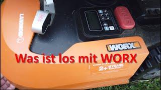 WORX Probleme mit 3 Worx Rasenroboter