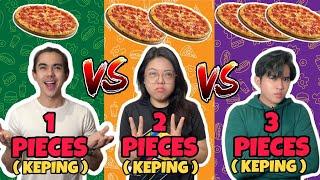 CHALLENGE MAKAN 1 KEPING VS 2 KEPING VS 3 KEPING . MAKSOM PRANK LETAK WASABI DALAM MAKANAN!