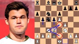 Gukesh D breaks Magnus Carlsen's French Defense in 29 moves