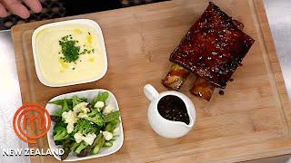 Spiced Short Rib of Beef Masterclass | MasterChef New Zealand | MasterChef World