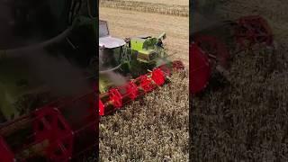 Claas Lexion vs Claas Cosmos  #agro #farming #harvest #agriculture @FlyingPixelsPhotography