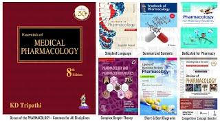 BEST Pharmacology Books | Pharmacology Books for MBBS & Pharmacy | Pharmacology Book Lists