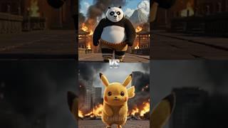 KungFu Panda Po vs Pikachu, Sonic, Charmander, Squirtle, Umbreon, Charizard, Blastoise