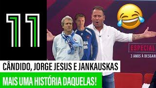 Cândido Costa e a HISTÓRIA IMPERDÍVEL de Jorge Jesus e Jankauskas!