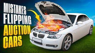 4 Biggest Mistakes Flipping Cars From Auction