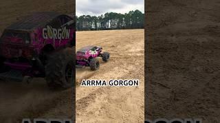 ARRMA GORGON BRUSHLESS #arrma #rc #monstertruck #bashing #fyp #shorts #trending #fun #hobby #tiktok