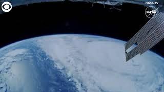 International Space Station captures views of Hurricane Helene from space