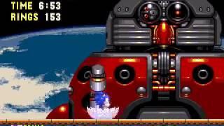 Sonic 3 And Knuckles Megadrive All Bosses (NO DAMAGE)