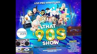 Throwback: Braxton Hunter vs  Wes  Warren | Pro Wrestling 225: That 90's Show