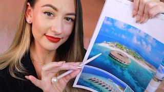 ASMR Luxury Travel Agent Roleplay ️ Planning Your Vacation (Soft Spoken)