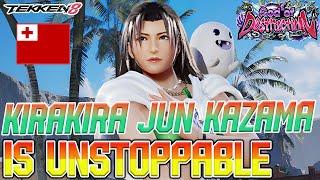 Tekken 8  ▰ MIND-BLOWING KiraKira Jun Kazama Combos & Gameplay