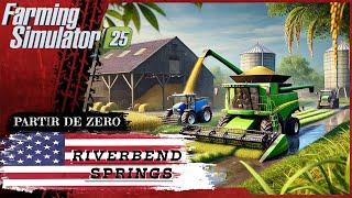 Ensilage et récolte de riz Long GrainPartir De Zéro [ Live ] Farming Simulator 25