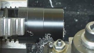 Mini Lathe: machining delrin with small radius insert vs a large radius insert